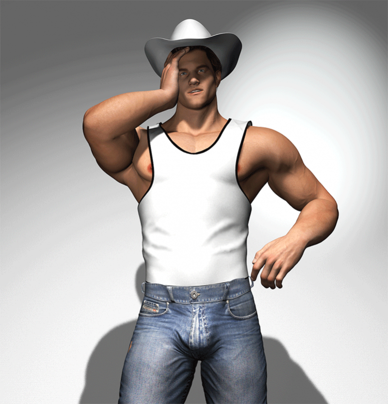 cowboy in Kingman