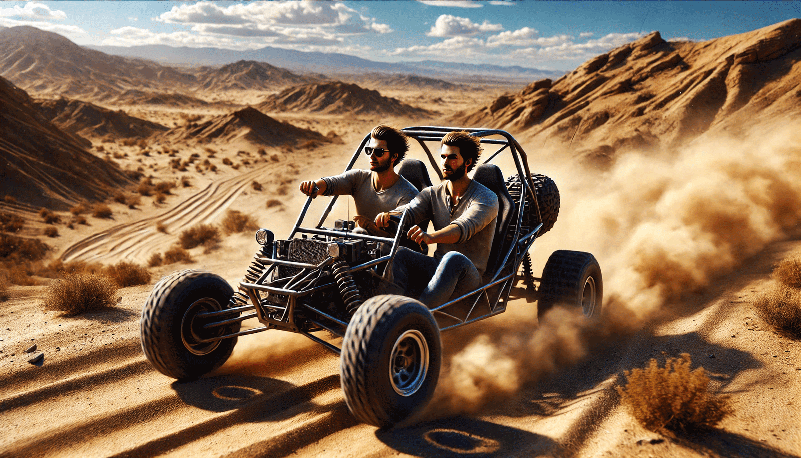 off-road dune buggy